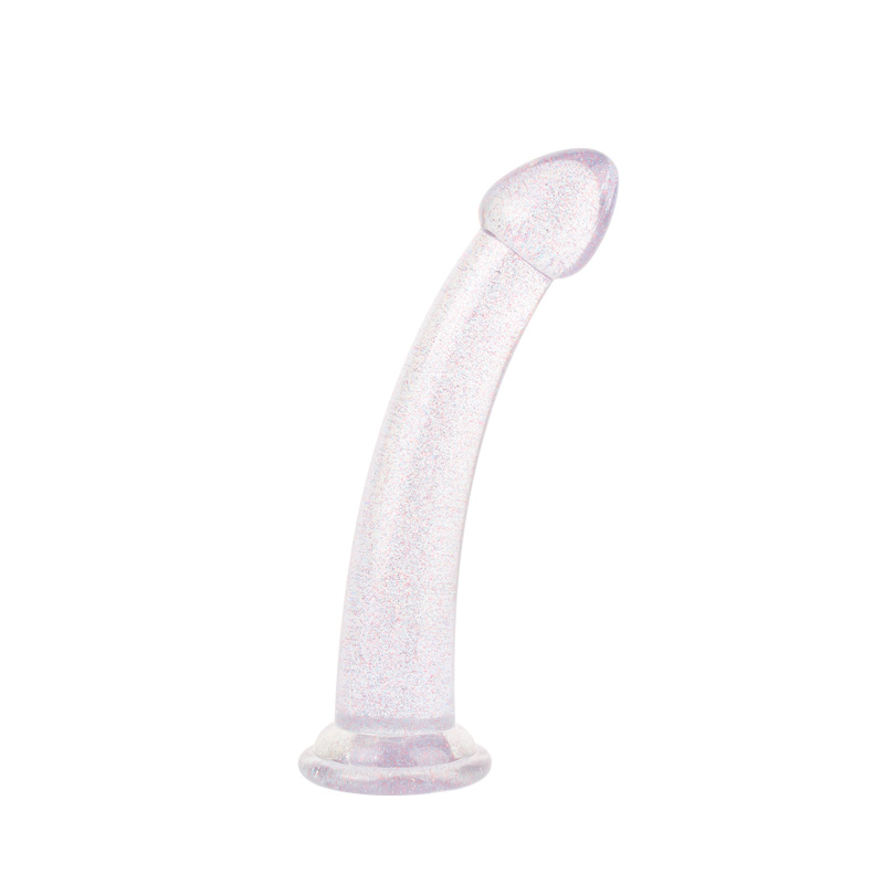 Ultra-tiszta Glitter Dildo No.4